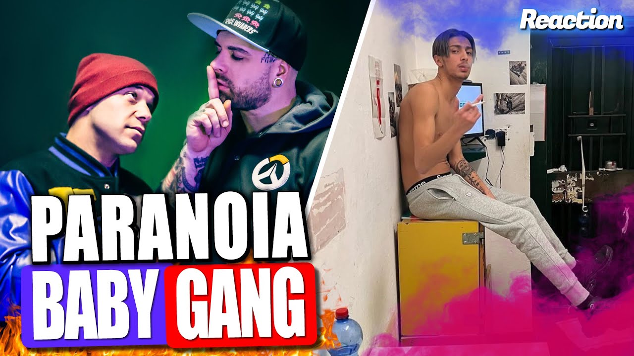 rap reaction: BABY GANG - PARANOIA | Arcade Boyz