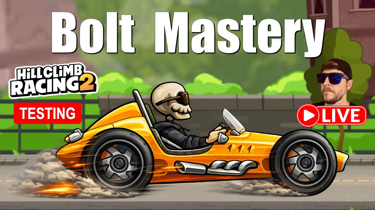 Hill Climb Racing 2 - Bolt Mastery Unlock & Testing