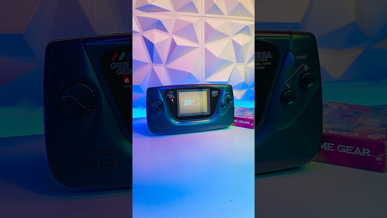 Let&rsquo;s get Sega Game Gear 1990 🕹️#sega #segagamegear #retroconsole #retrogaming #sonic #segagenesis