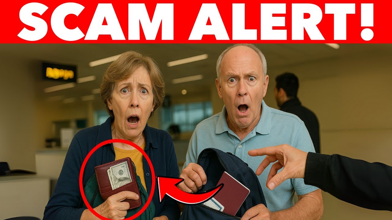 Airport SCAMS Seniors Still Fall For in 2025 (And How to Outsmart Them!)