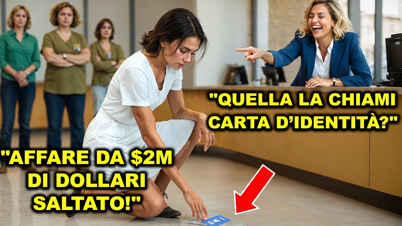 Cassiera di banca getta a terra il documento di una CEO: partnership da 2 miliardi svanisce