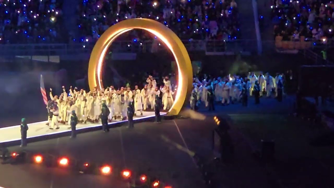 Go 🇺🇸! Olympics Opening Ceremonies in Milan, Italy 