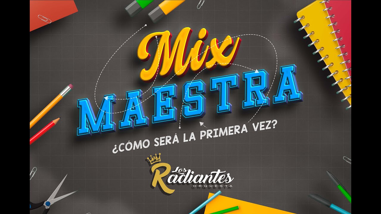 Mix Maestra (En Vivo) Orquesta Los Radiantes de Manabí🎤🤩