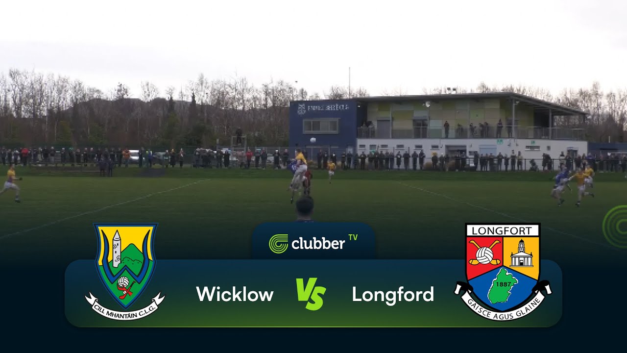 Wicklow vs Longford | O'Byrne Shield S-Final | 10/01/26