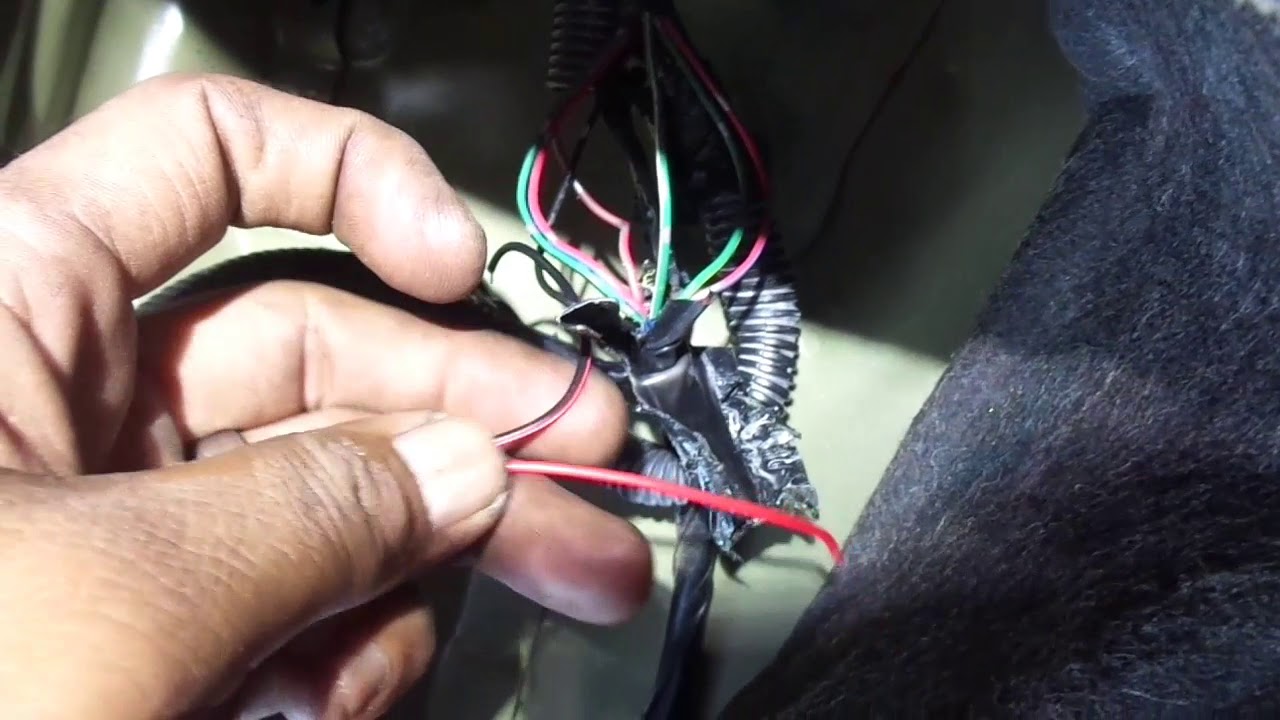 2005 nissan altima back-up camera and monitor installation