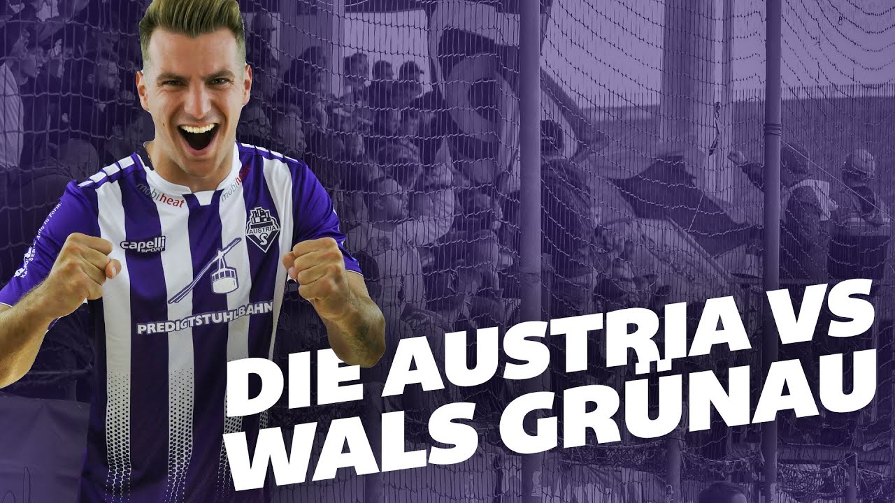Die Austria gegen Wals Grünau