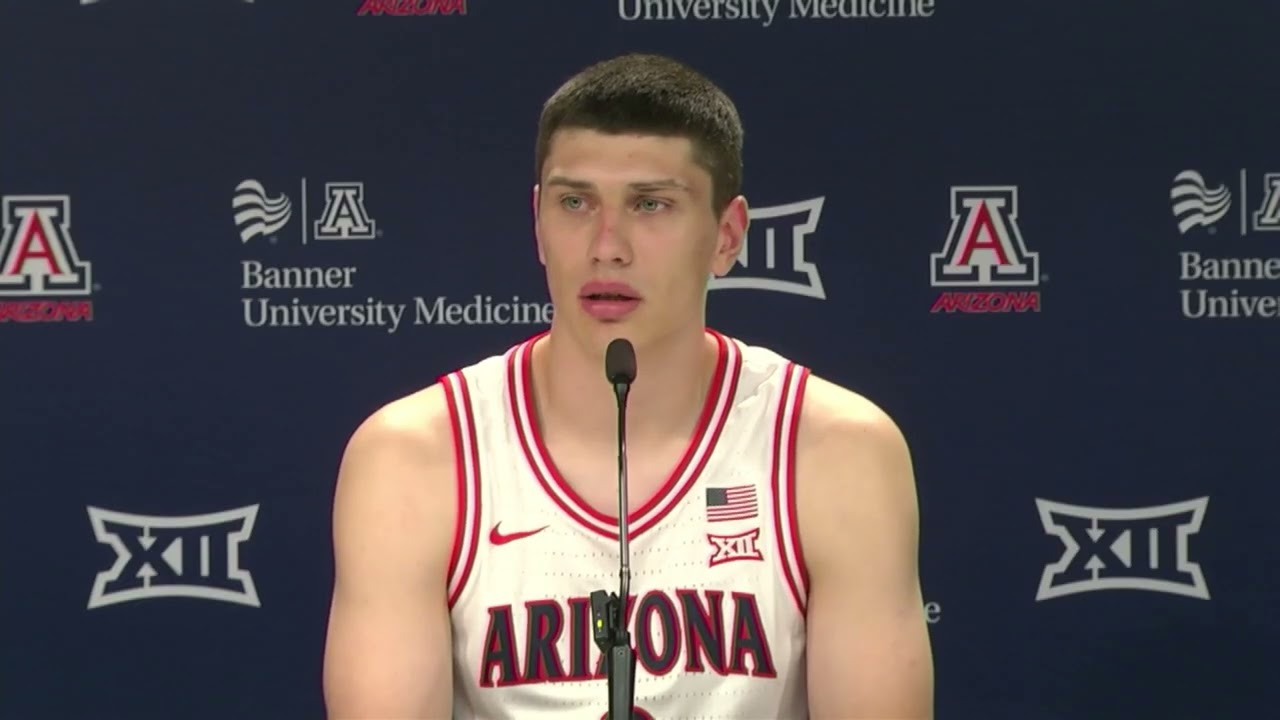 Arizona Basketball Media Day - Ivan Kharchenkov