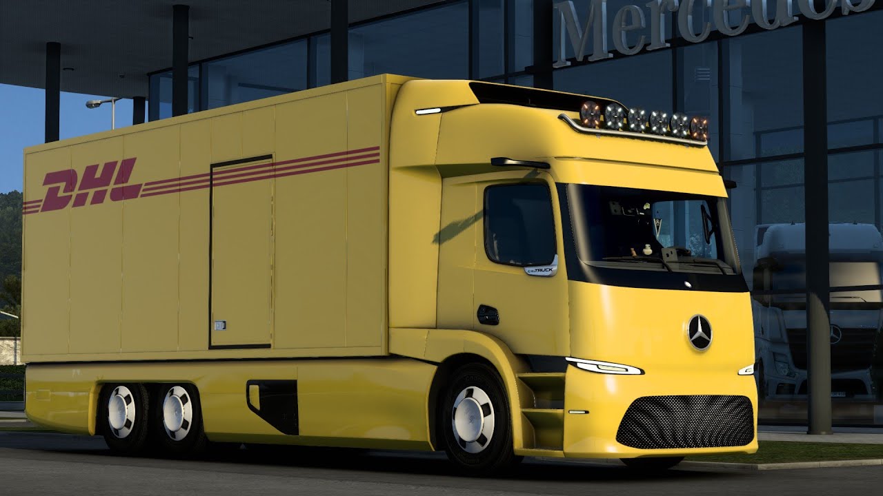 Mercedes Urban E-Truck | Mods | 1.41 Euro Truck Simulator 2 Gameplay