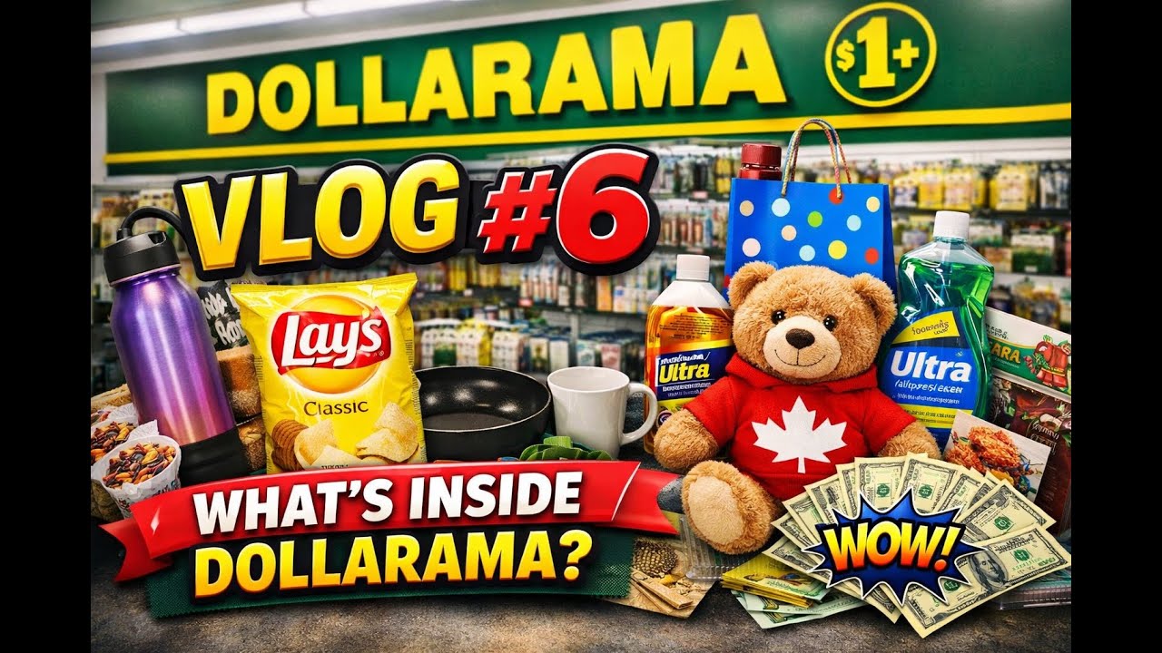 Dollarama - Canada Ka Sasta Store? | VLOG #6 |  MTL | Budget Friendly Store | INDIAN IN CANADA