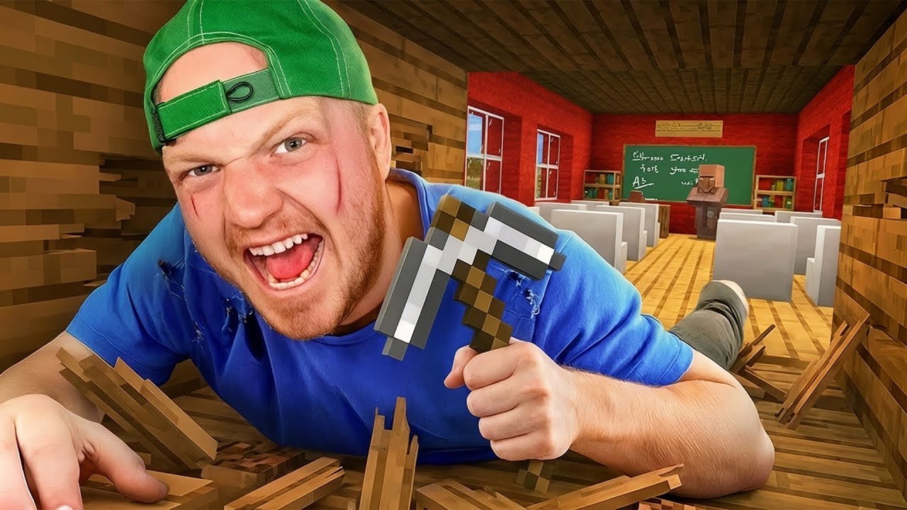 Escaping DAYCARE in Minecraft