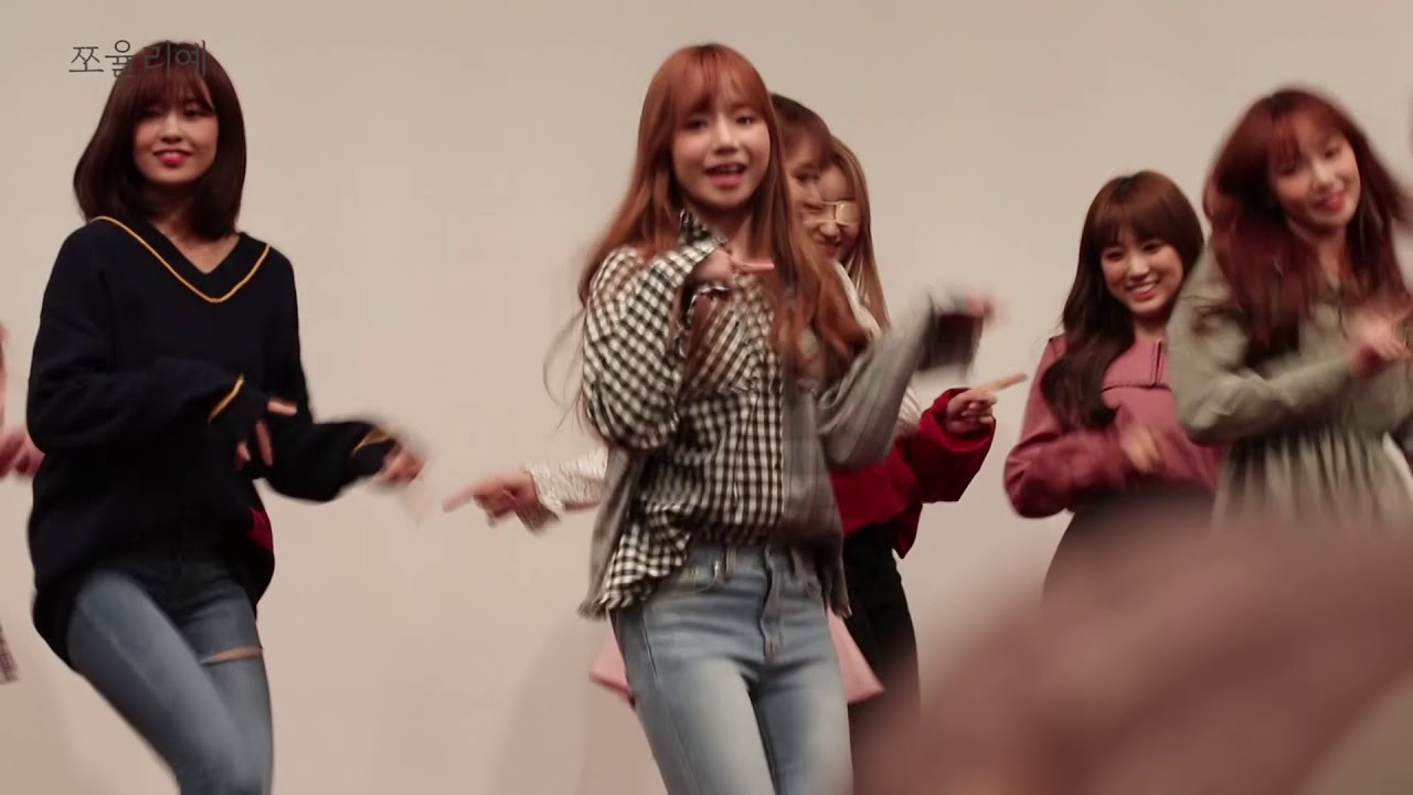 181118 대구 노보텔. 아이즈원(IZ*ONE) 팬싸,  'O' My!'(오마이) . 직캠 너무 귀여운 조유리 Focus