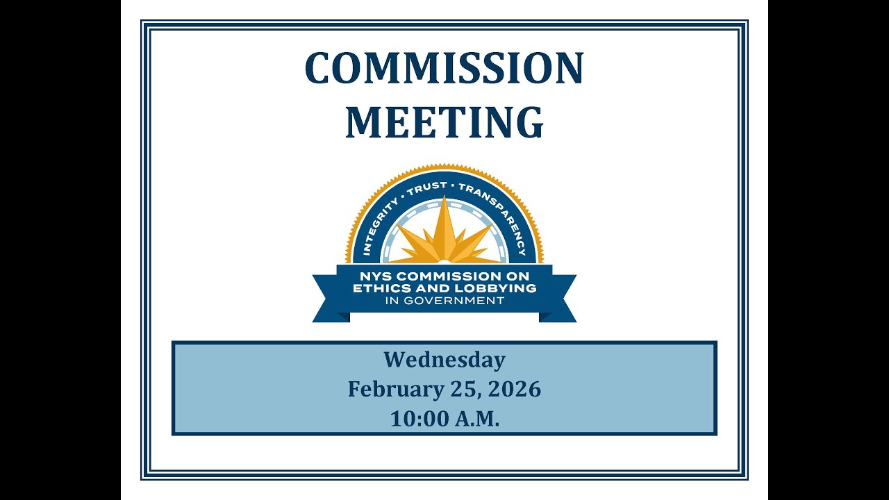February 25, 2026 Commission Meeting Video