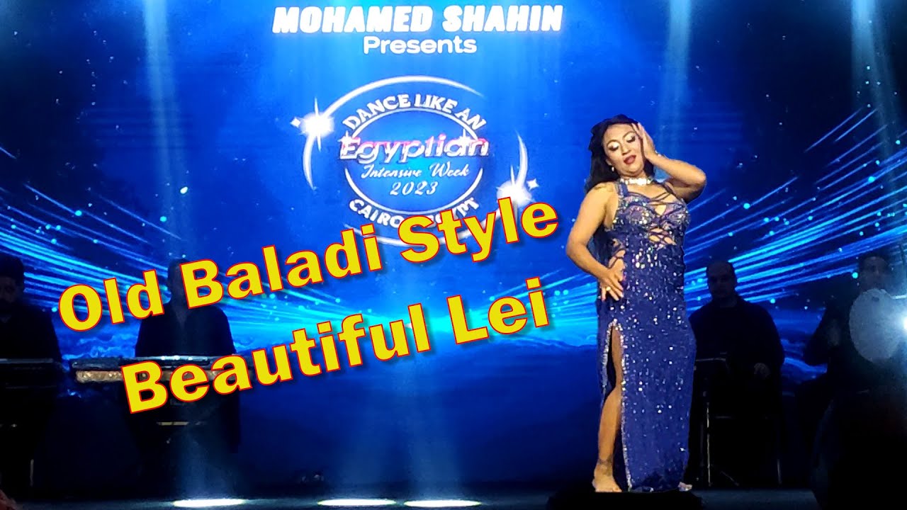 Baladi dance style with Live Band | Improvisation by Lei from Colombia