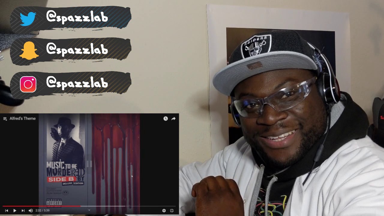 Eminem - Alfred's Theme Reaction some creative bars of vibing here!