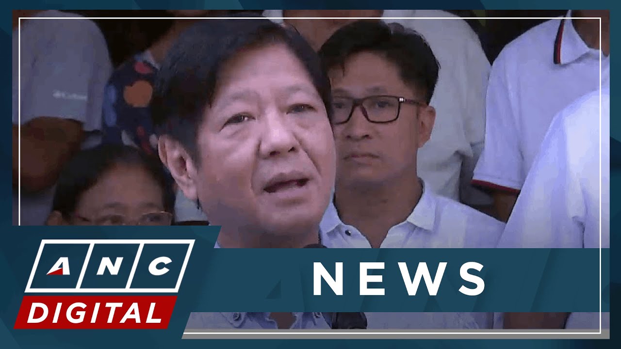 WATCH: President Marcos speaks to reporters after casting vote for 2023 BSK polls | ANC