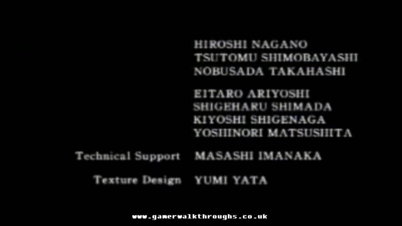 Resident evil 2 (PS1) walkthrough - Ending credits