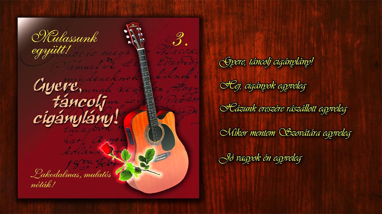 ÚJVÁROSI LAKODALMAS - Gyere, táncolj cigánylány! (teljes album)