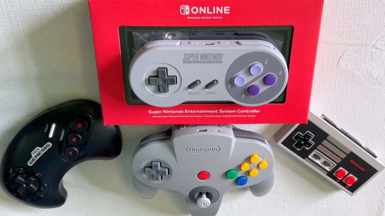 Контроллеры Nintendo Switch Online!