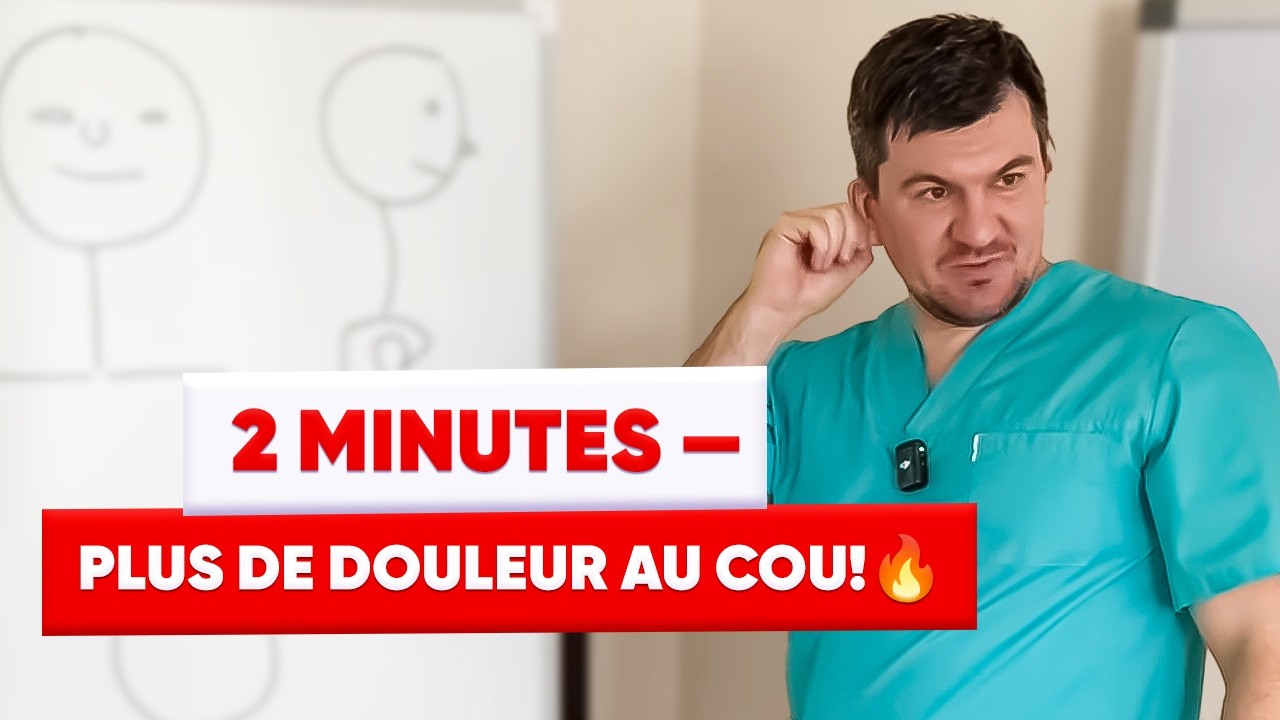 Fais ça pendant 2 minutes — et ta douleur au cou disparaît pour 15 ans!