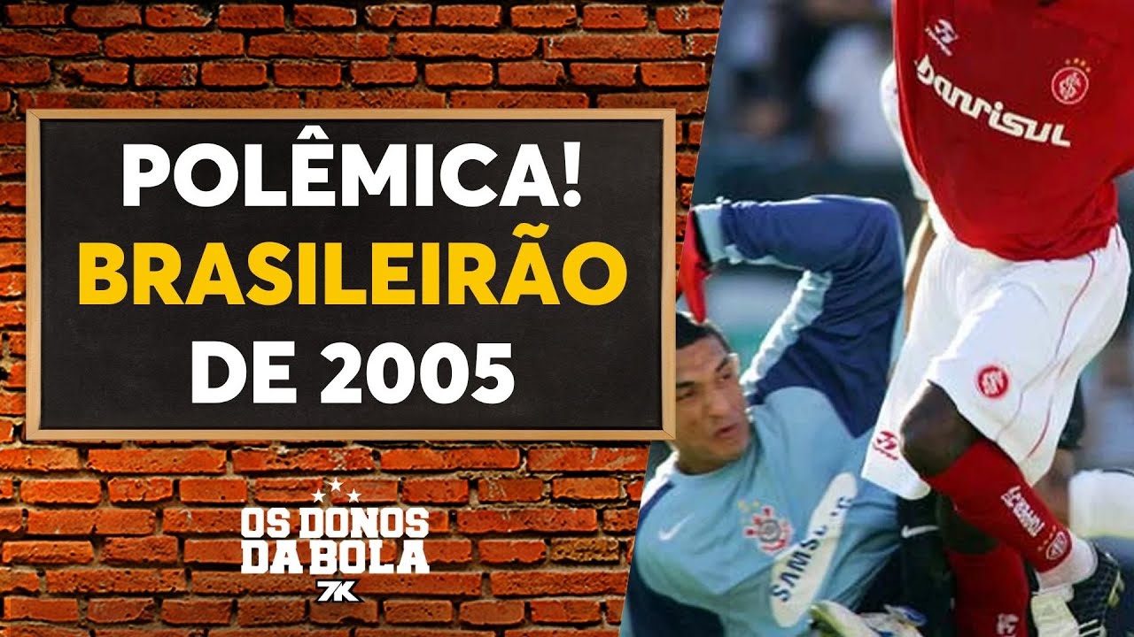 Inter tenta ficar com título do Brasileirão de 2005 após documentário; Neto comenta