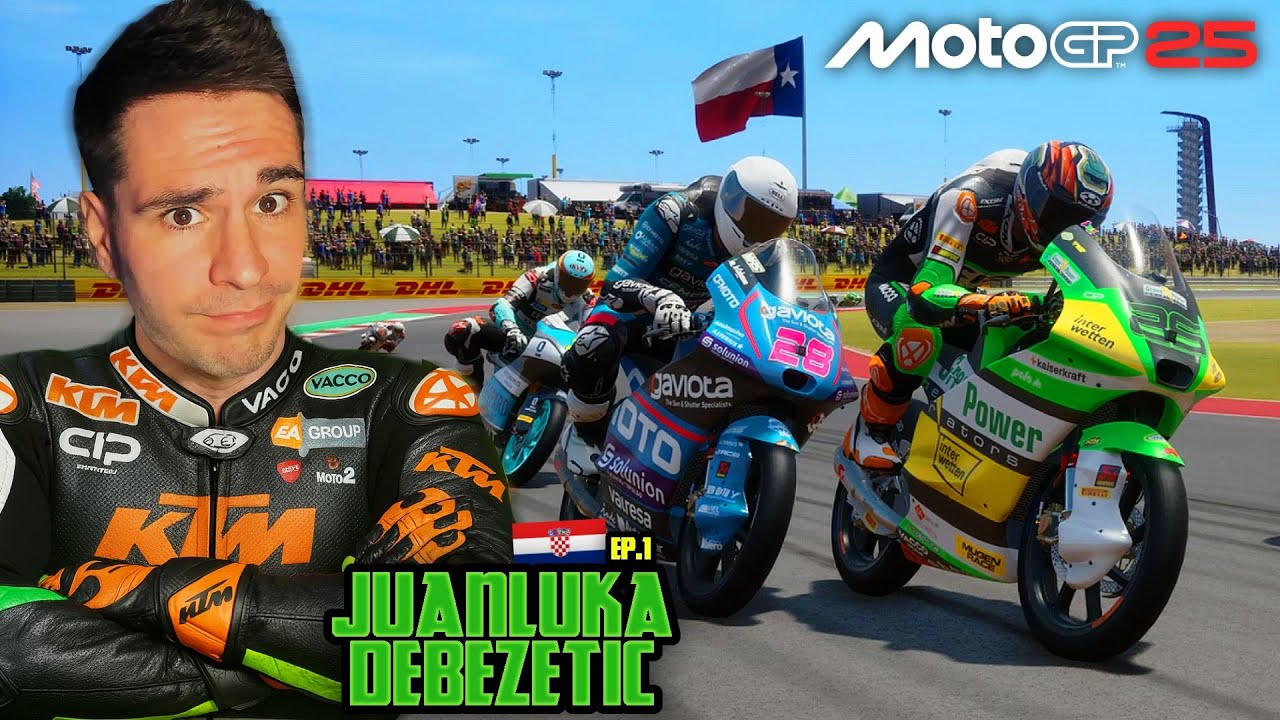 Juanluka Debezetic quiere hacer historia 🏍️ | Ep. 1 Modo Trayectoria MotoGP 25