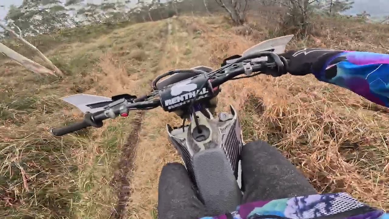 Probando la moto. Kit arrastre nuevo. 