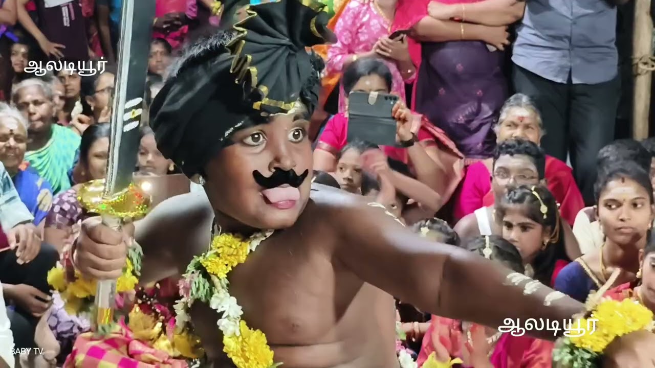 #karuppasamy #dance performance ஆலடியூர் முப்புடாதி அம்மன் கோவில் கொடை விழா கலை நிகழ்ச்சி