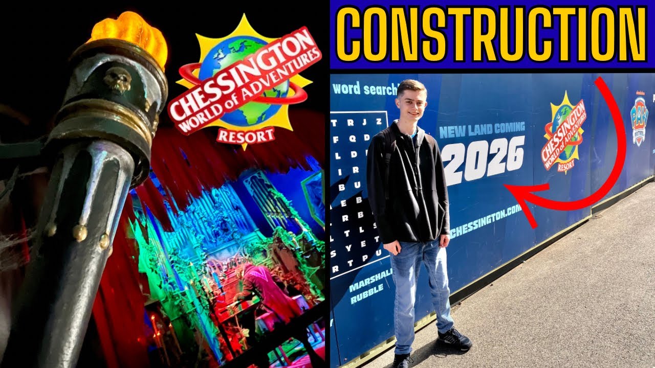Видеоблог и обновления от Chessington World Of Adventures Rides & CONSTRUCTION 2025