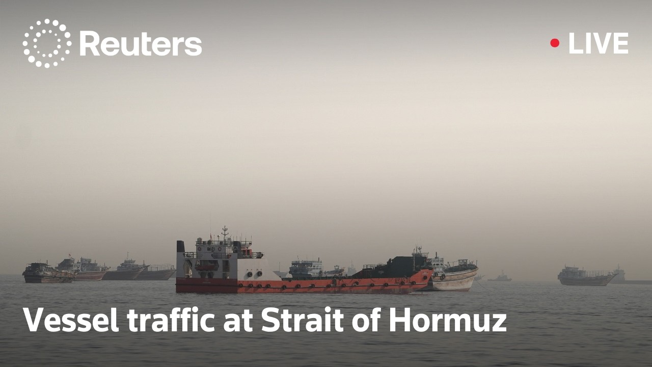 LIVE: Vessel traffic in Strait of Hormuz