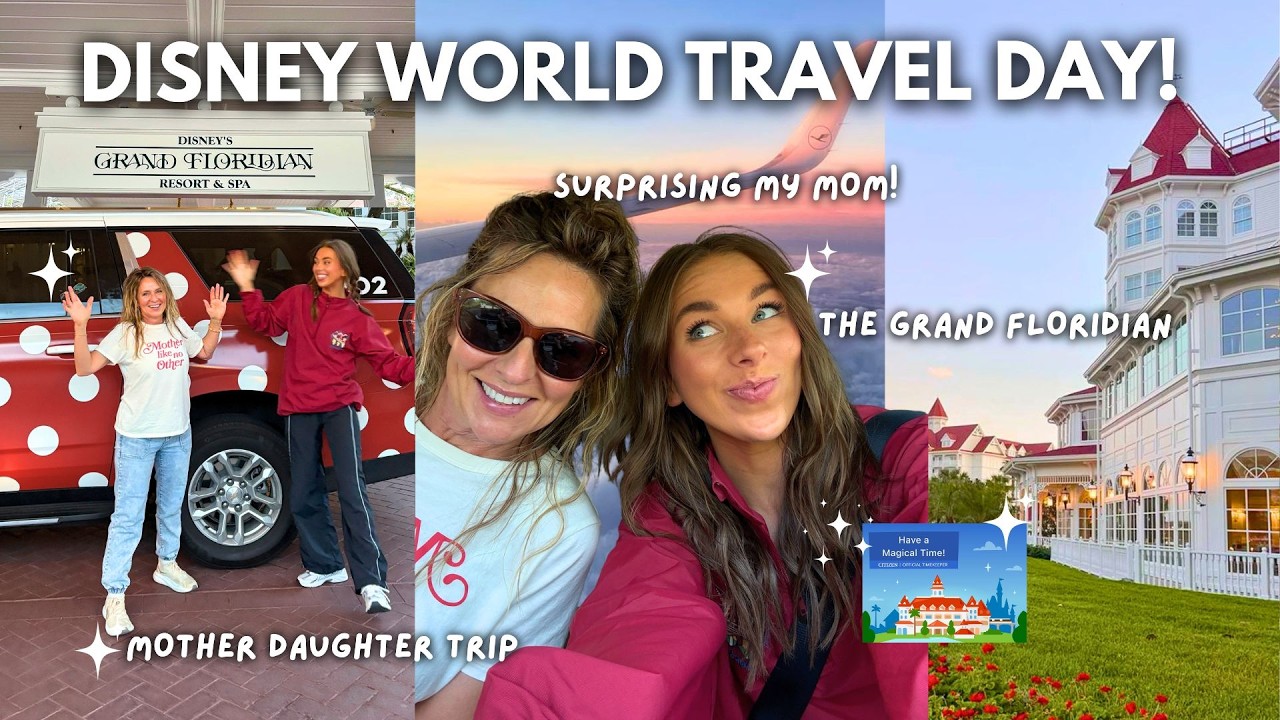 ДЕНЬ ПОЕЗДКИ В DISNEY WORLD✨✈️ Сюрприз для мамы, отдых мечты в Grand Floridian, самый волшебный д...