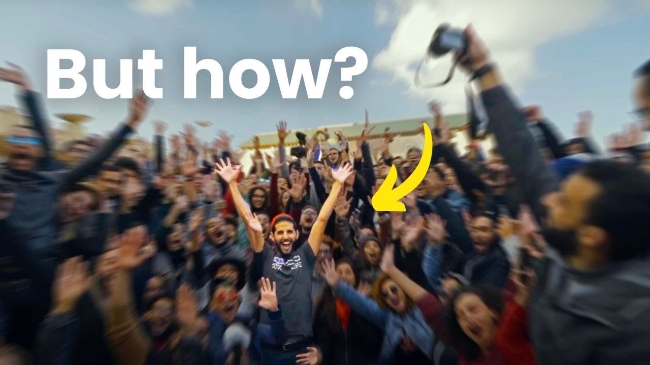 he found success without money.