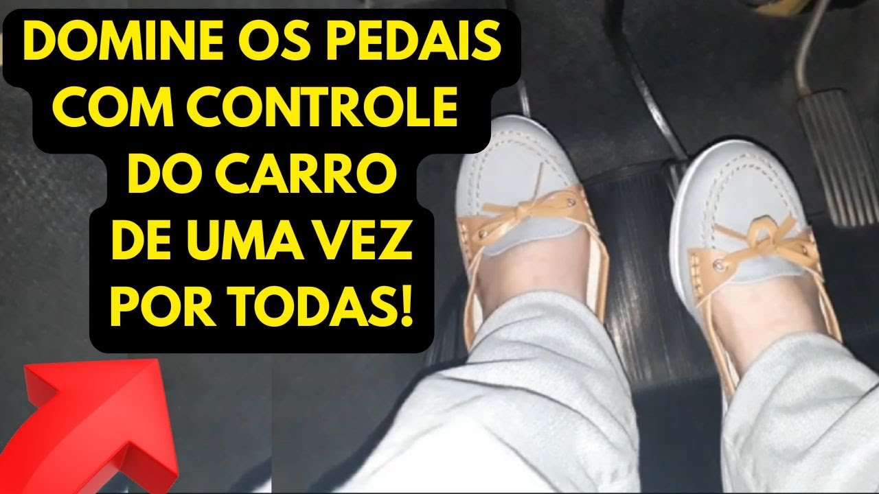 Domine os pedais e o controle do carro de uma vez por todas! (com exercícios)