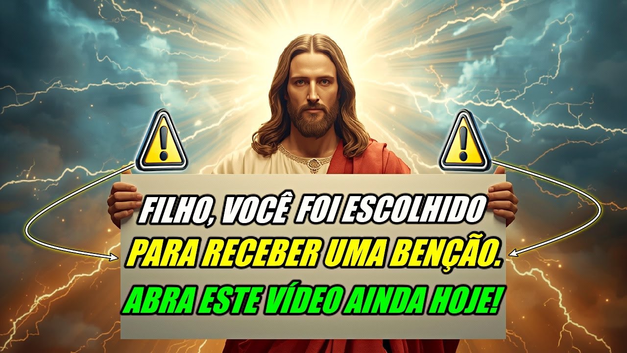 ⚠️ DEUS Preparou Esta MENSAGEM Para VOÇÊ: Nada é Por Acaso