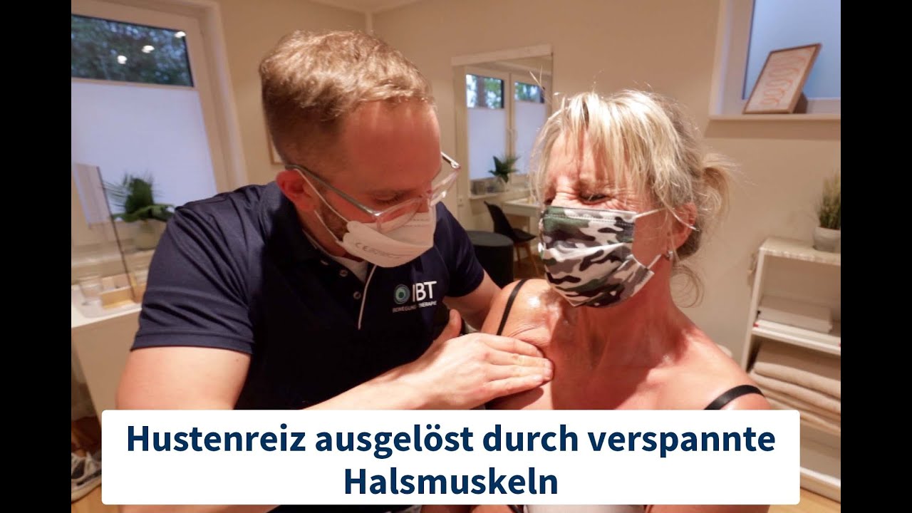 Chiropraktik | Hustenreiz ausgelöst durch verspannte Halsmuskeln | mit Simone | deutsch | #70