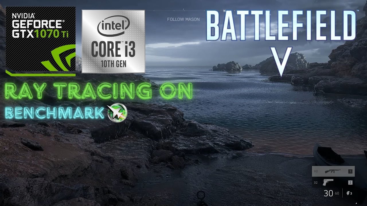 GTX 1070 Ti 8GB - Battlefield 5 With Ray Tracing DXR On Ultra Graphics Settings (Benchmark) - 2024