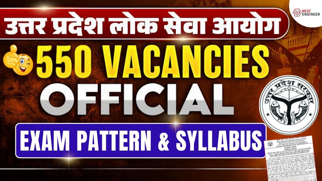 📘 UPPSC AE Exam 2024 📐📝 | Complete Exam Pattern & Syllabus Breakdown 🎯