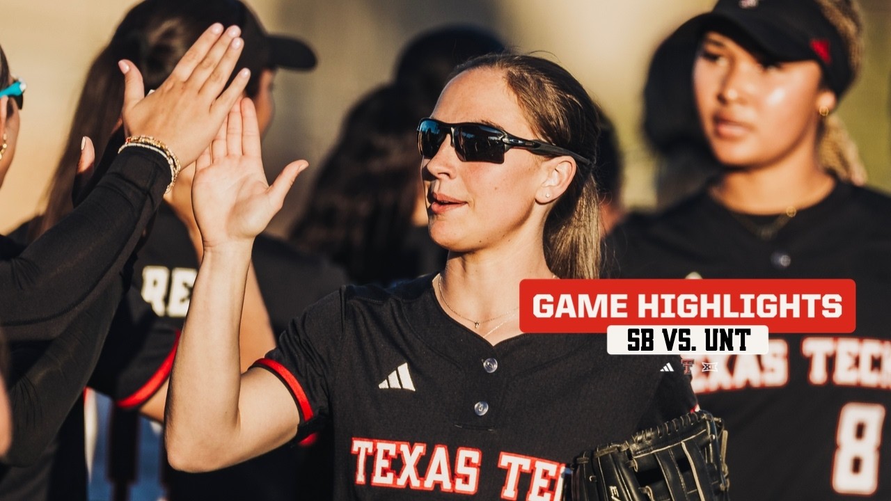 Texas Tech Softball vs. North Texas: Highlights | February 27, 2026