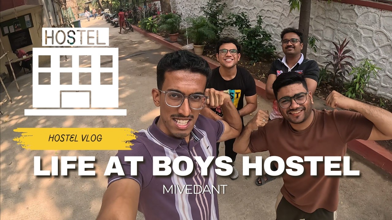 LIFE AT BOYS HOSTEL | HOSTEL VLOG
