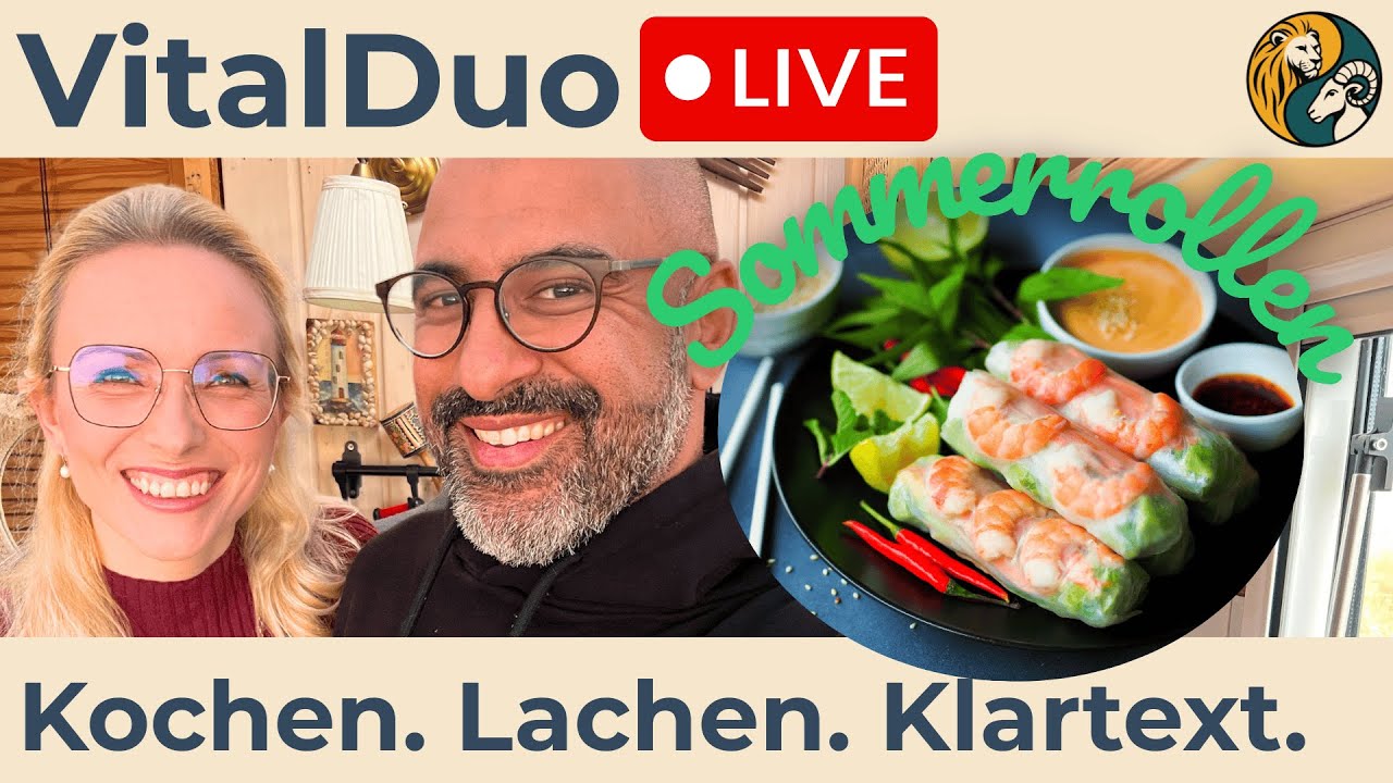 Sommerrolle im Winter - K&Uuml;CHEN LIVE &ndash; Kochen, Lachen & Klartext | VitalDuo