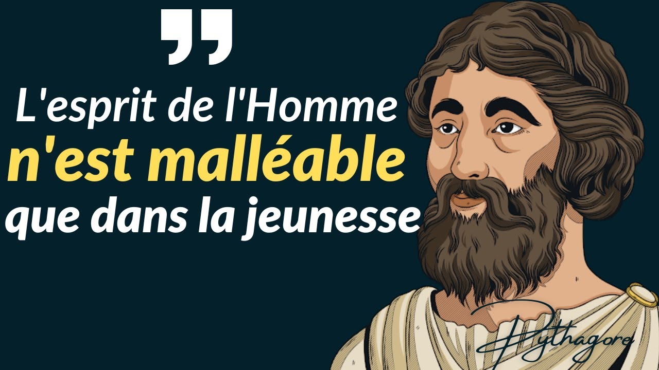 top 40 des citations de Pythagore que vous devez connaître sur la vie, l'amour et le bonheur