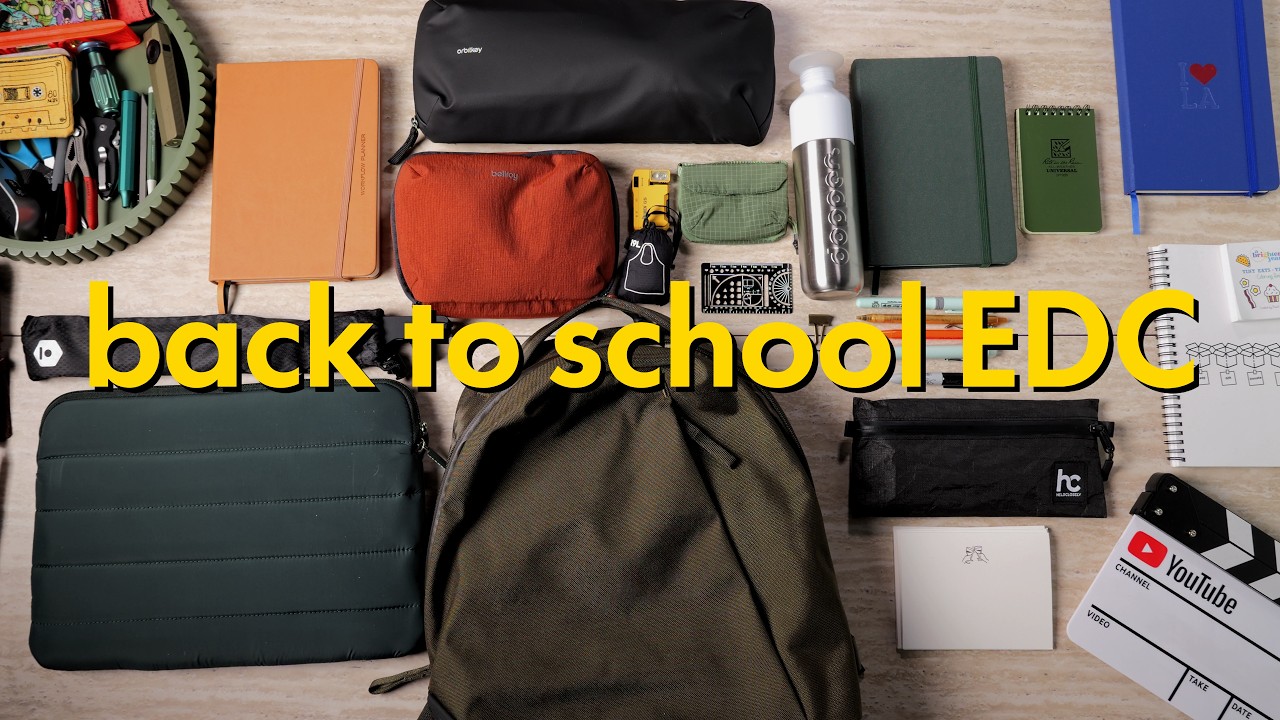 Back to School EDC (Everyday Carry) 2026 - Tech Essentials and Stationery