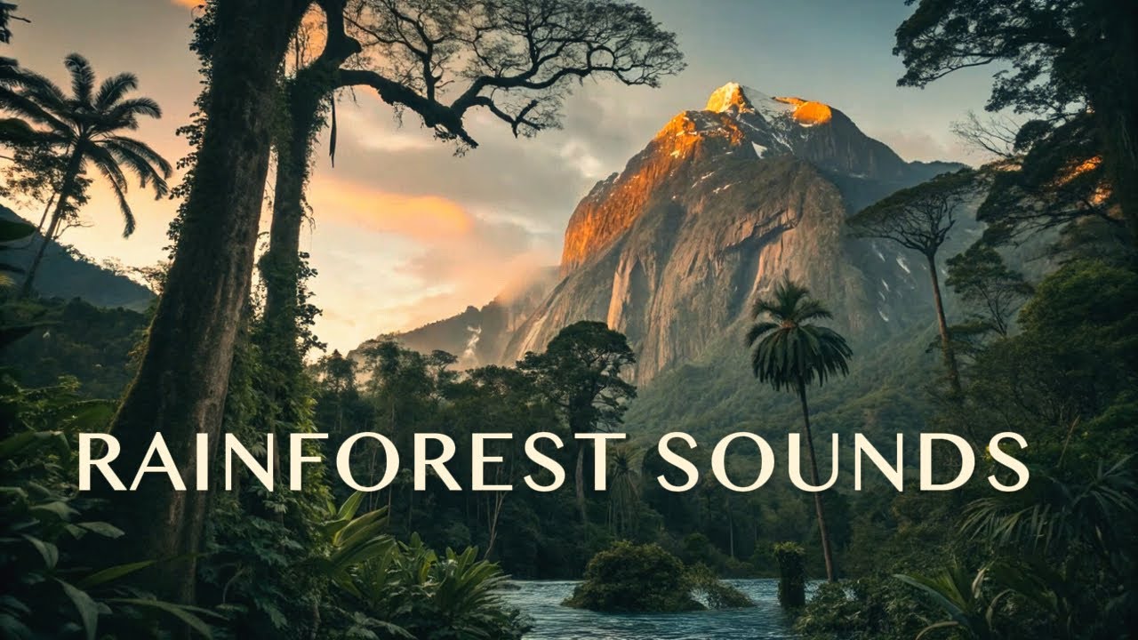 Rainforest sounds for sleeping | Nature sounds for sleep