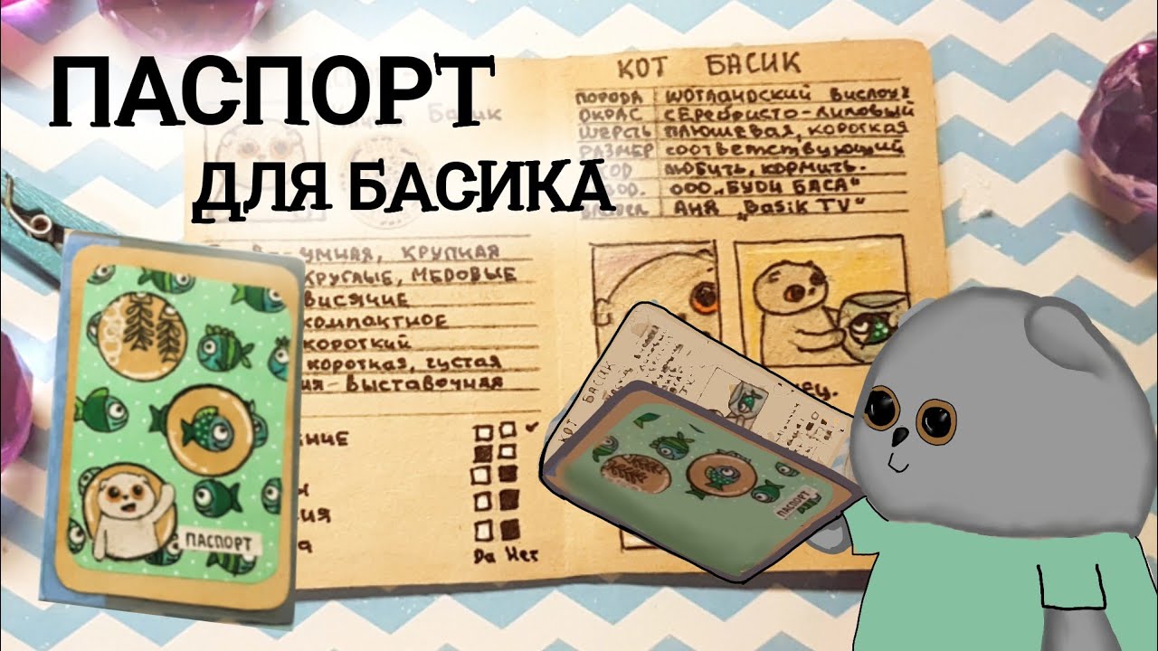 Паспорт для Басика|МК|Basik TV
