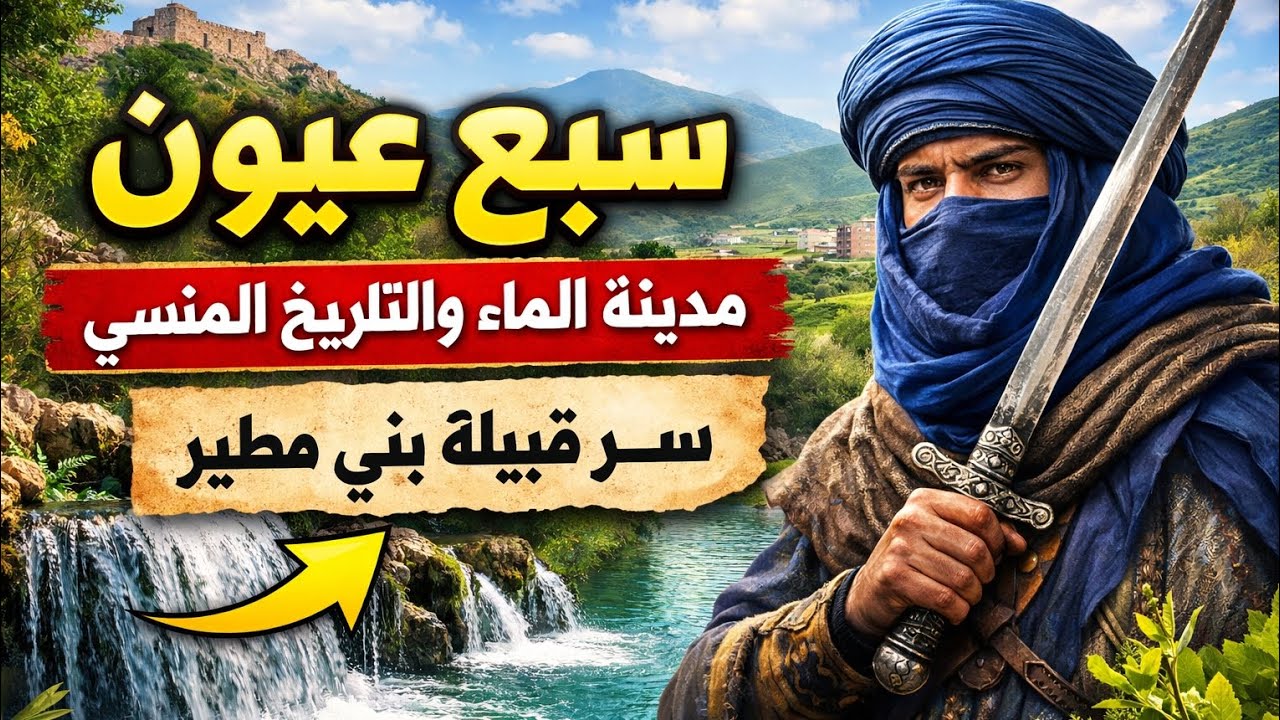 سبع عيون… مدينة الماء والتاريخ المنسي بين فاس ومكناس | أصل التسمية وقبيلة بني مطير