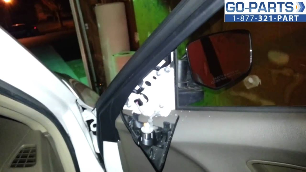 Replace 2008-2010 Honda Accord Side Mirror, How to Change Install 2009 HO1321227 76208-TE0-A01
