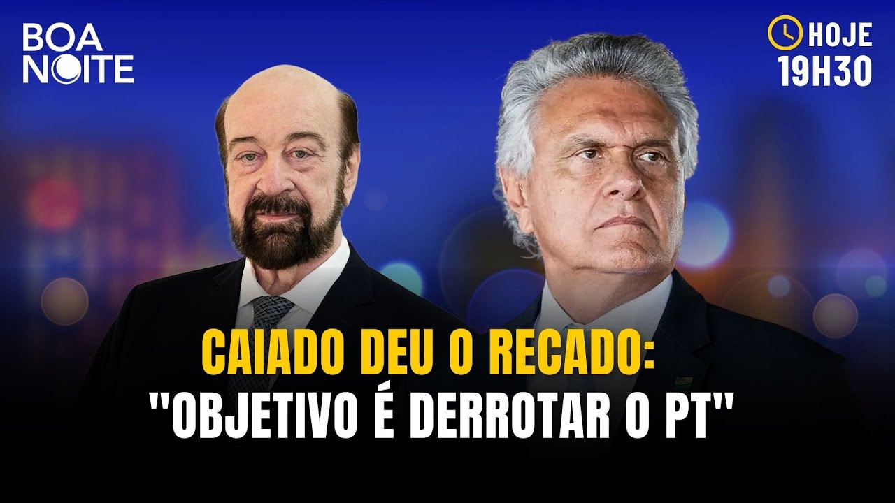 CAIADO DEU O RECADO: 