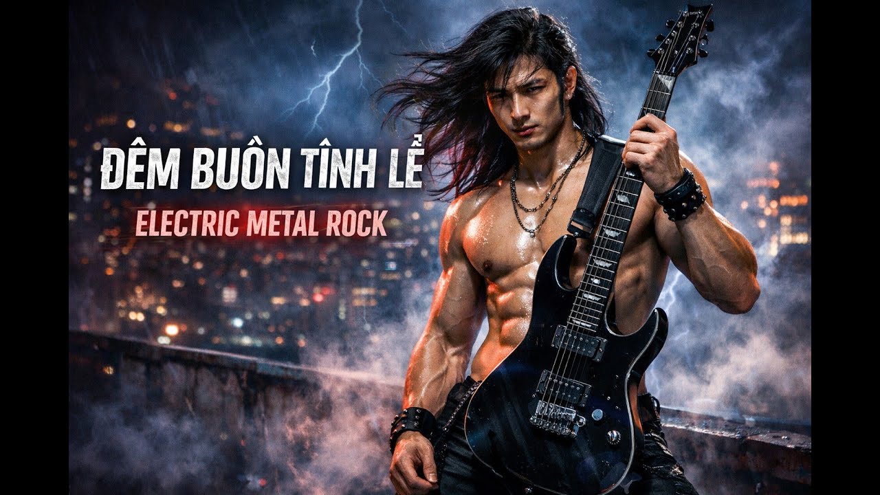 Đêm Buồn Tỉnh Lẻ Electric Metal Rock Tác giả: Bằng Giang & Tú Nhi LLQ Cover
