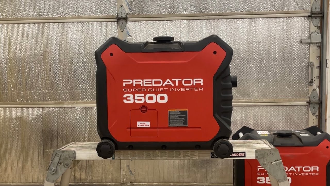 *quick and easy* oil change - Predator 3500W generator
