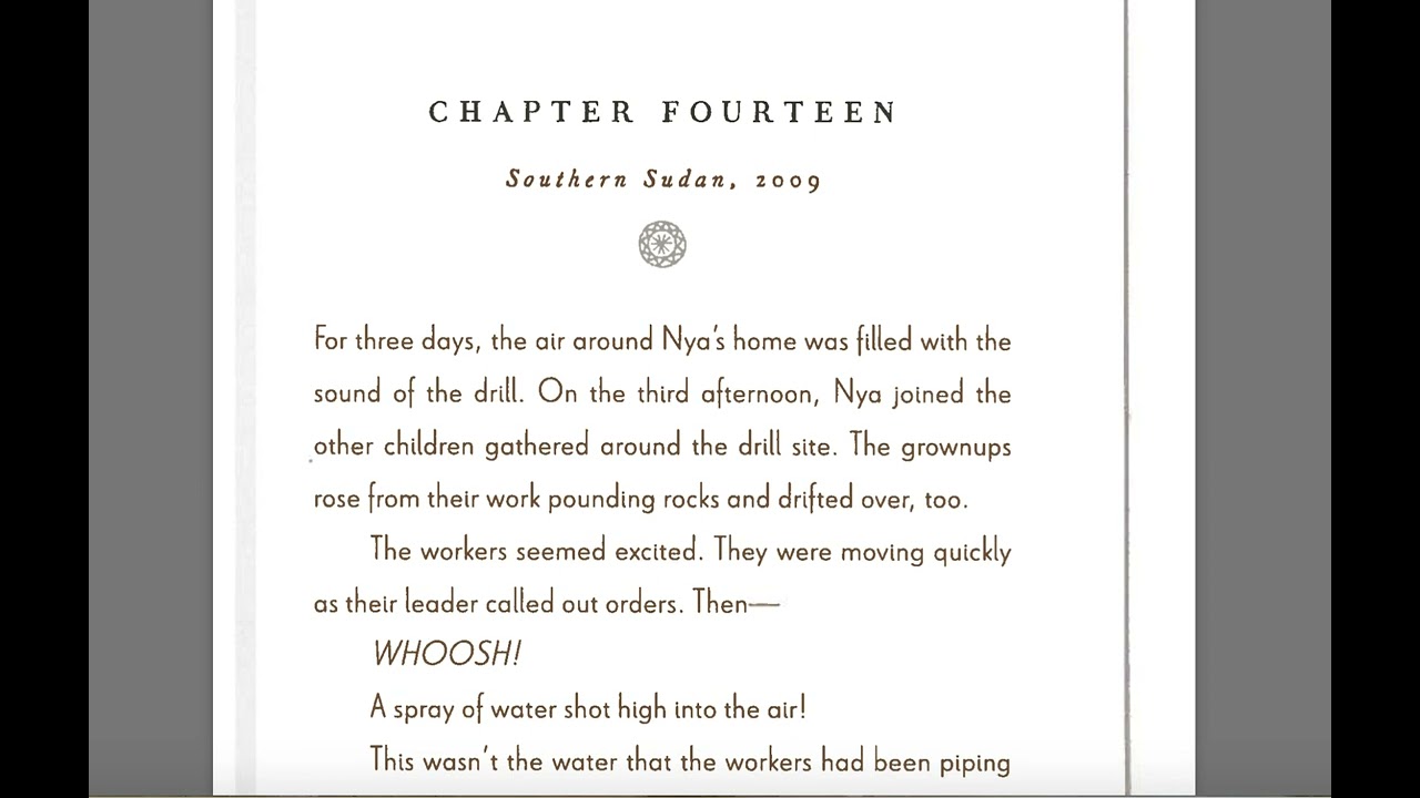 A Long Walk to Water: Chapters 13 and 14 Audio