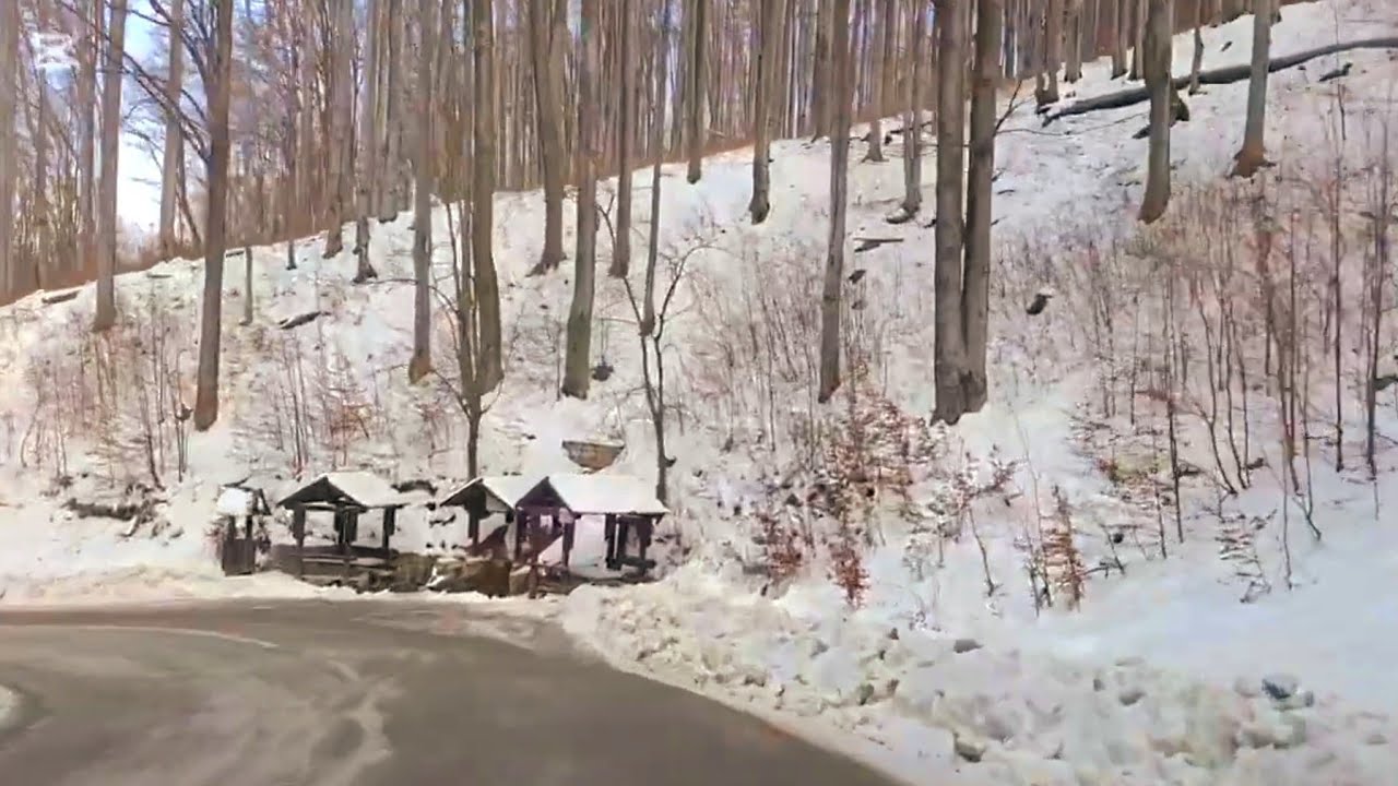 Cobor&acirc;rea de la STRAJA la PETROȘANI  JUD.HUNEDOARA ROM&Acirc;NIA 🌲🇷🇴☃️🌞